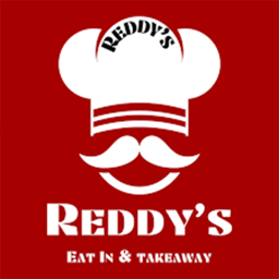Reddy`s Eat in & Takeaway logo.